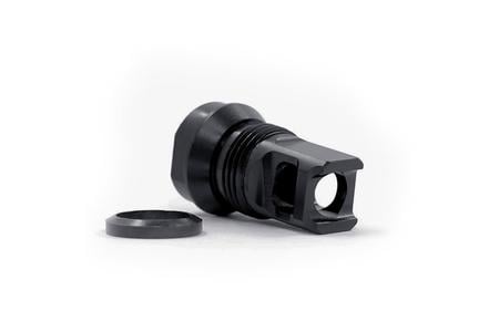 2BO-S SINGLE PORT MUZZLE BRAKE 30 CALIBER 5/8X24 THREAD