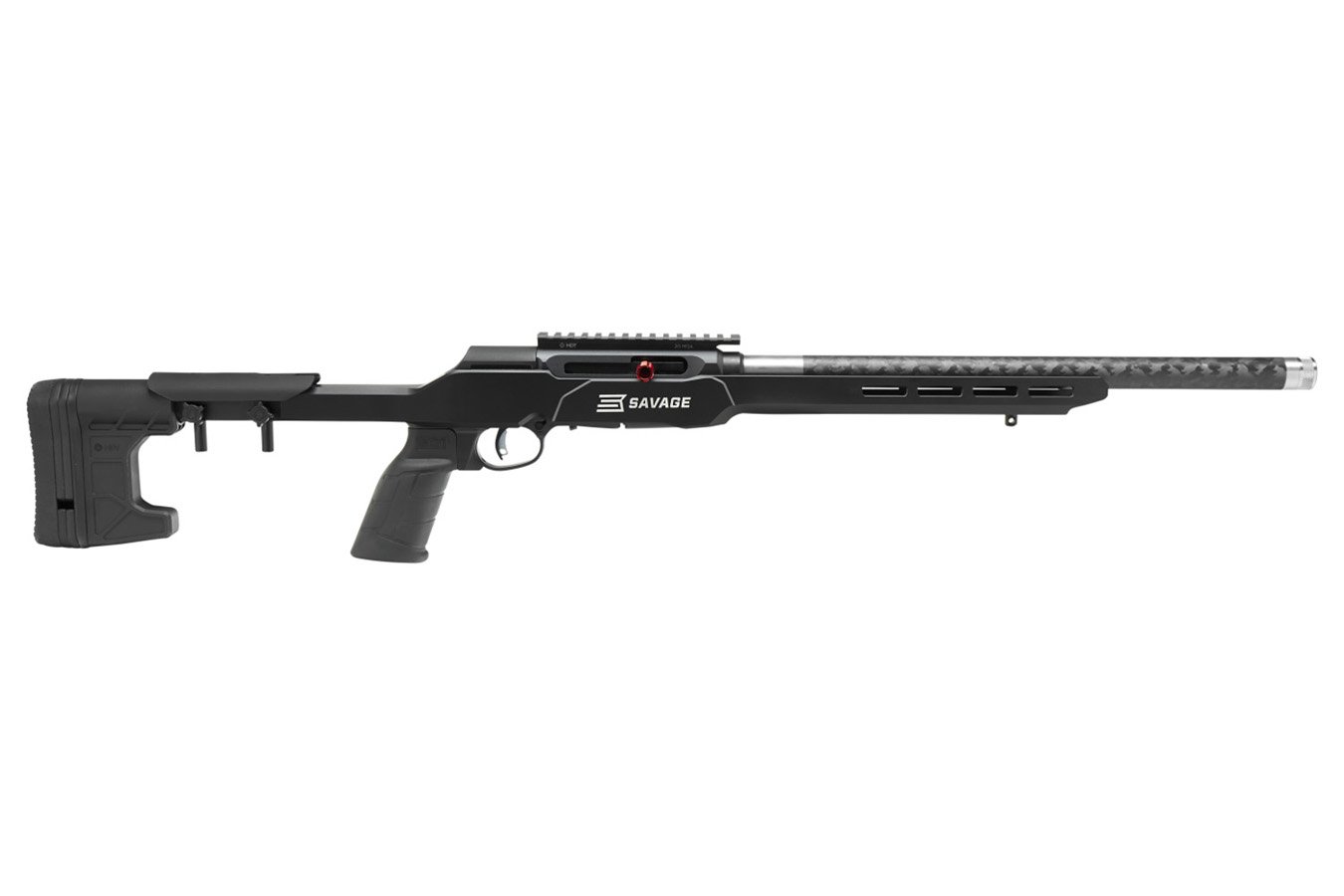 Savage A22 Precision Lite Full Size 22 LR Rifle with Threaded Barrel
