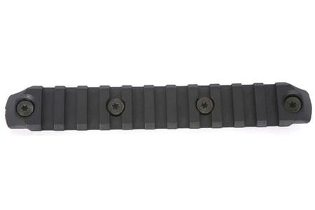 KEYMOD PICATINNY NYLON RAIL SECTION 5.5 INCH BLACK