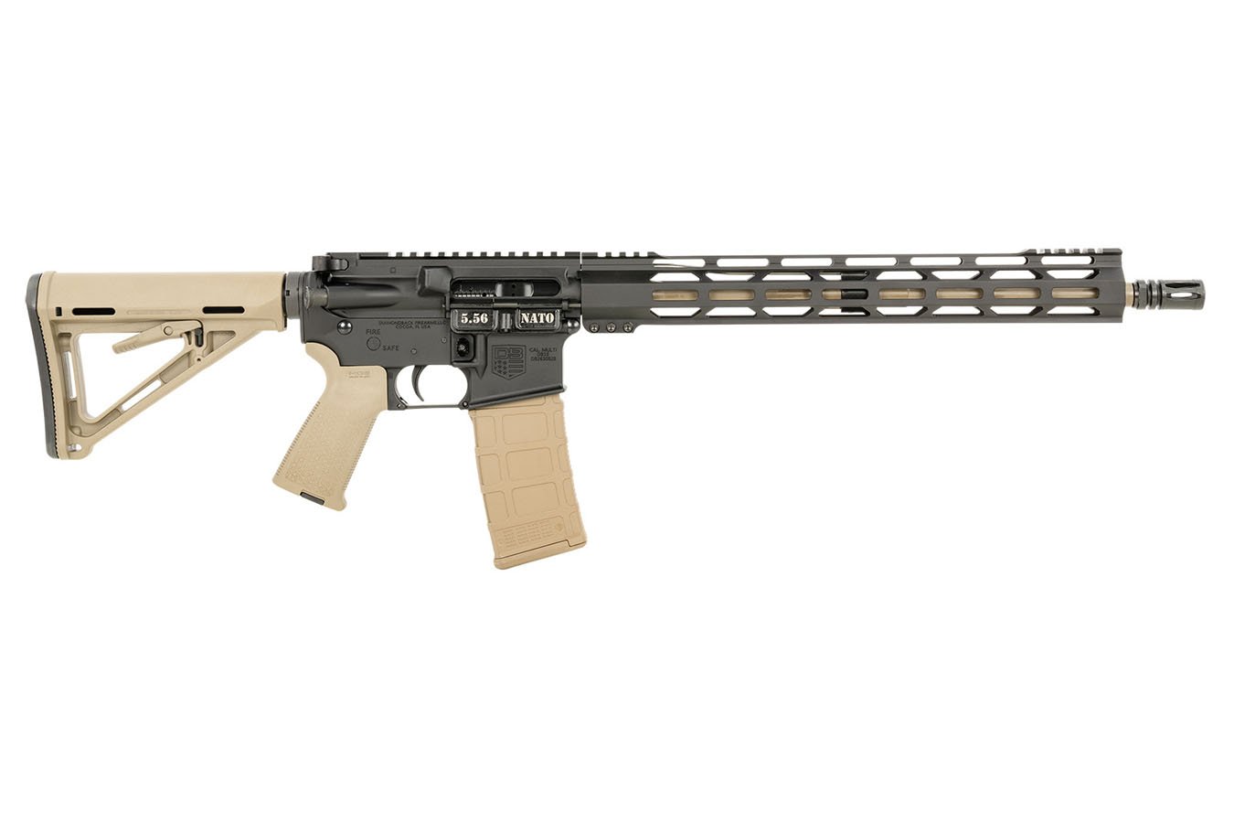 Diamondback DB15 5.56mm NATO Tactical Rifle In FDE 