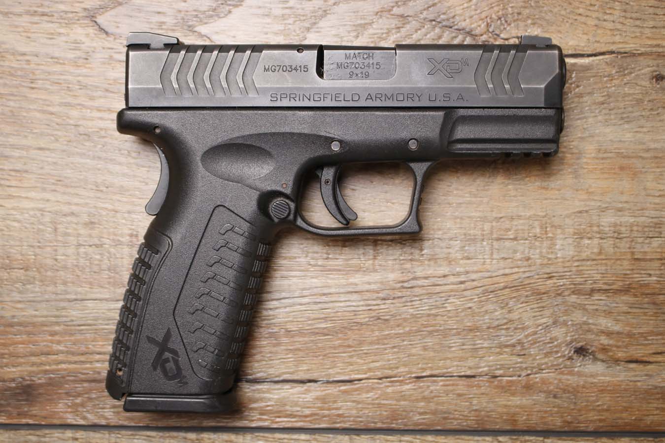 Springfield XDM-9 3.8 9mm Police Trade-In Pistol
