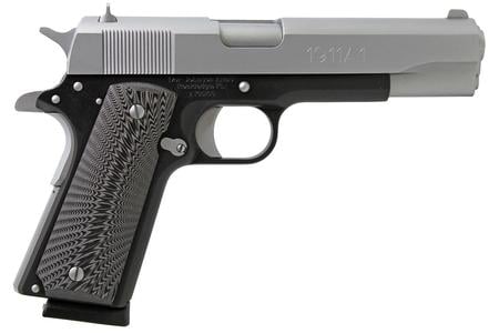 IVER 1911A1TT            45  5IN GVRN TWO TONE