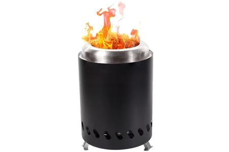 SUNSHINE MOUNTAINEERING 7` PORTABLE TABLETOP FIRE PIT - BLACK