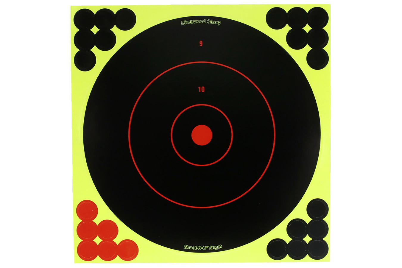 Birchwood Casey 8Inch 12 Pack Adhesive Paper Targets