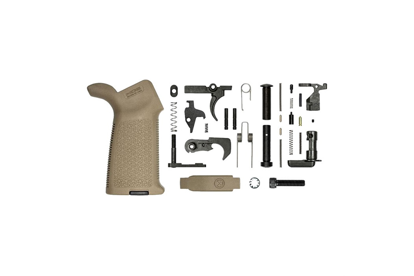 Aero Precision Inc AR-15 Lower Parts Kit with MOE Grip