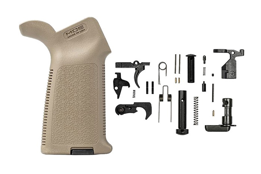 Aero Precision Inc AR-15 Lower Parts Kit with MOE Grip