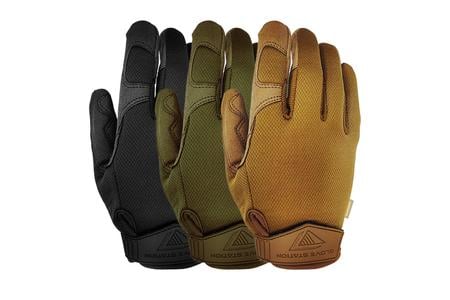 ESSENTIAL GLOVES 3PACK BLACK/OD GREEN/TAN L