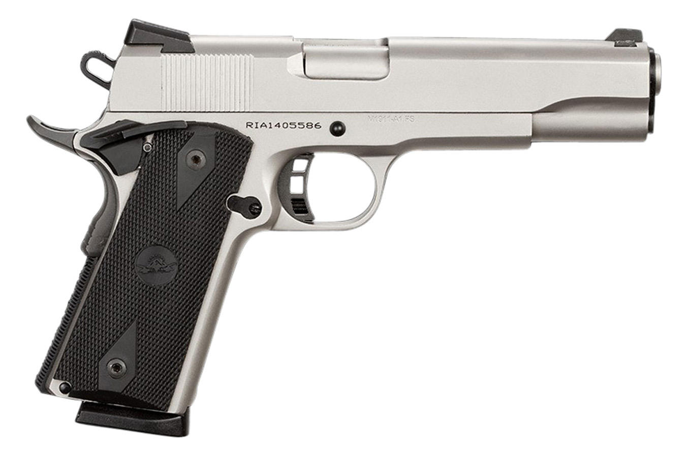 Rock Island Armory Rock Standard FS 45 ACP Pistol with Serrated Slide