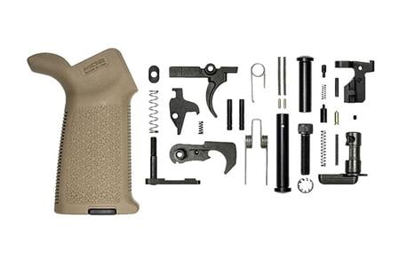 M5 LOWER PARTS KIT W/MOE GRIP FOR AR-308 FDE