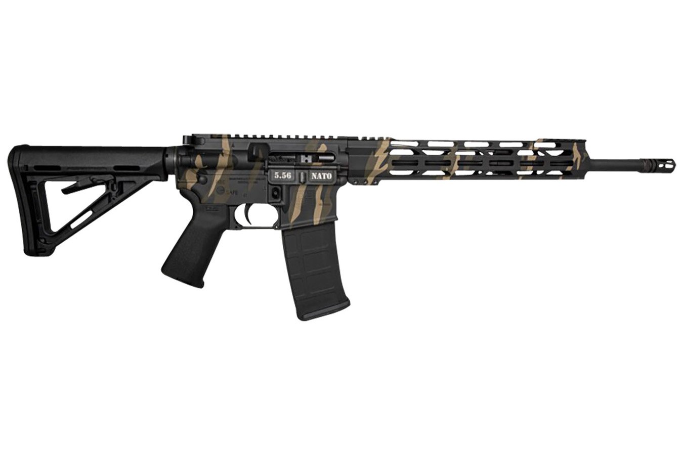 Diamondback DB15 5.56x45mm NATO Rifle with Tiger Stripe Camo