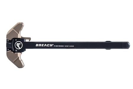 AR-15 BREACH CHARGING HANDLE AMBI SMALL LEVER - KODIAK BROWN