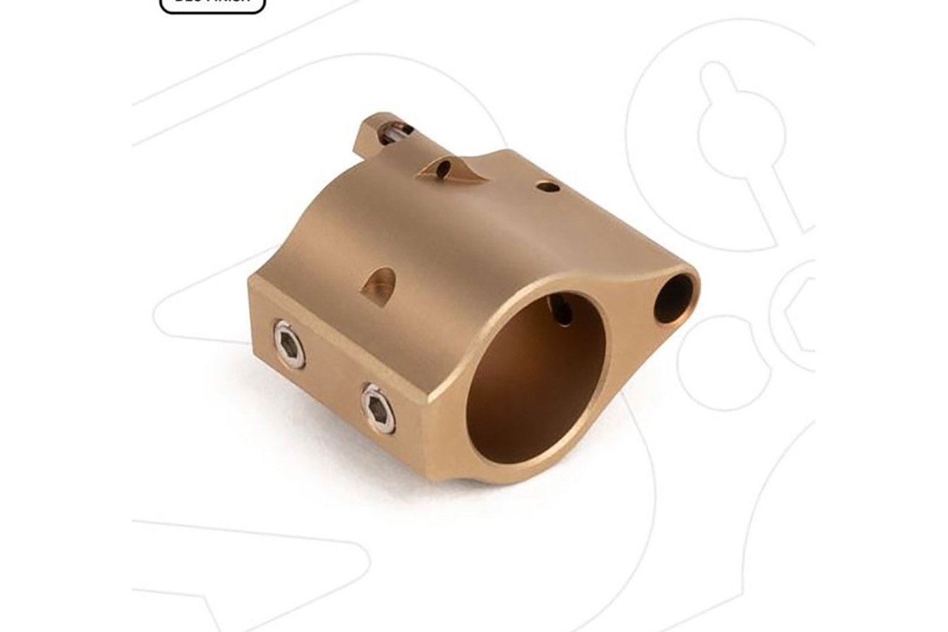 Superlative Arms AR-15 .750Inch Adjustable Gas Block