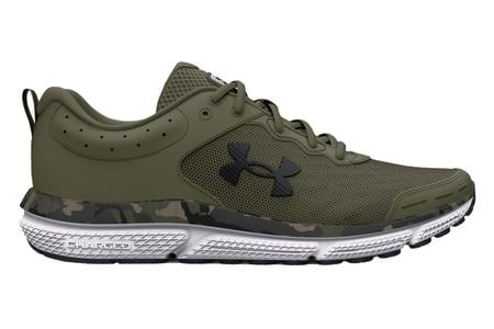 MENS UA CHARGED ASSERT 10 CAMO RUNNING SHOE