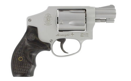 SMITH AND WESSON Model 642 38 Special Revolver with Wood Croc Grip (Talo)