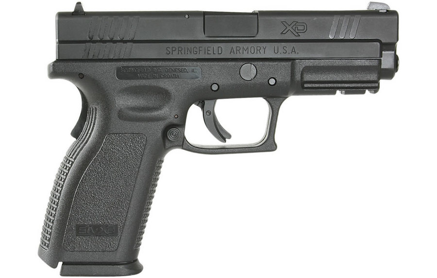 SPRINGFIELD XD 9MM SERVICE MODEL BLACK