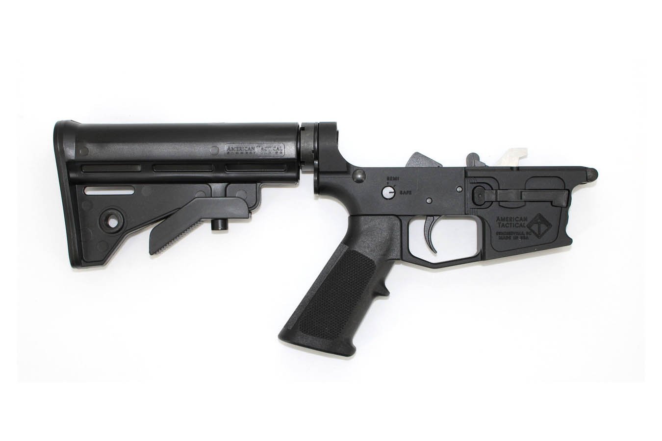 American Tactical Milsport 9mm Complete Billet Lower Receiver (Glock Mag Compatible)