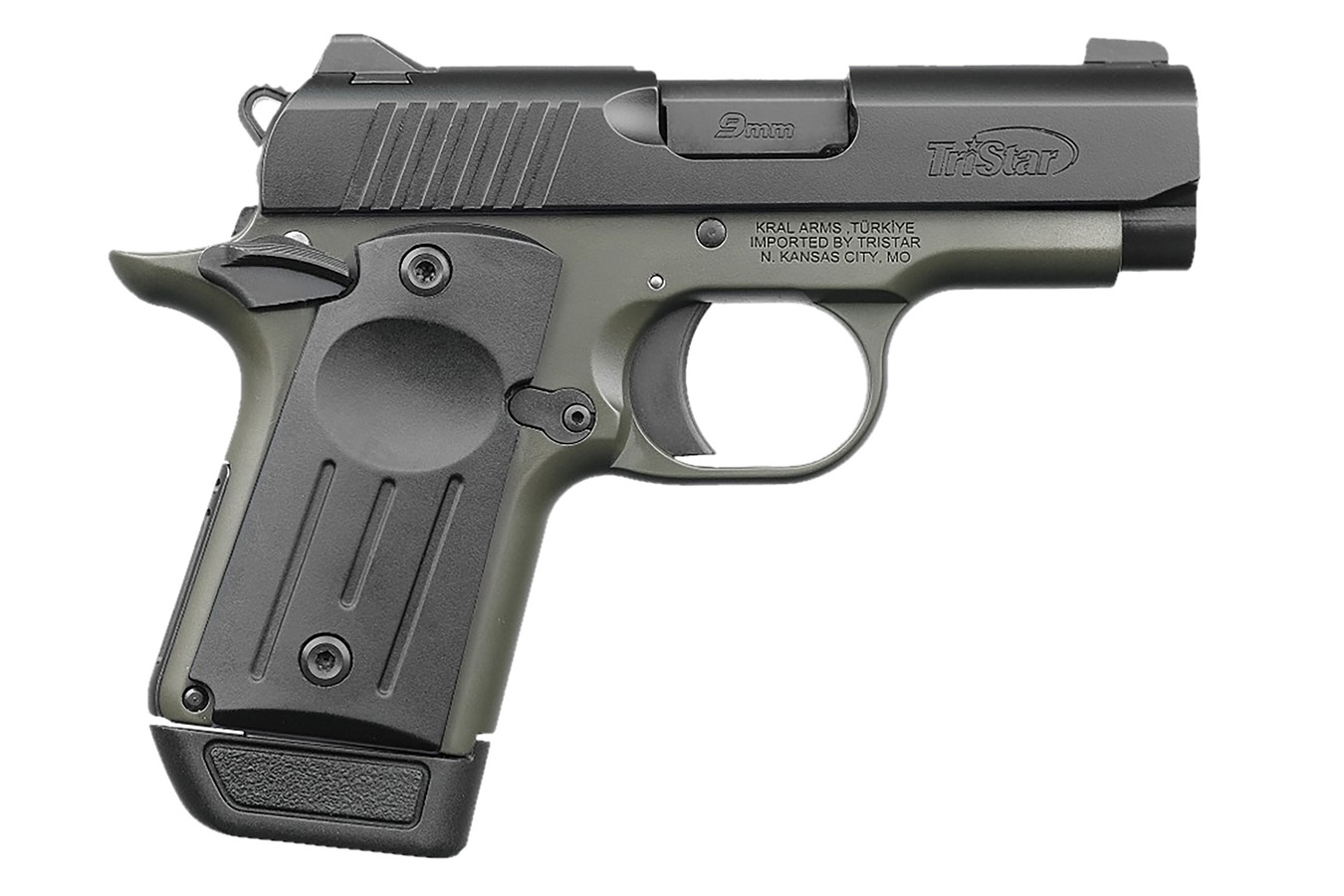 Tristar Protege X Sub-Compact Frame 9mm Luger Pistol with Serrated Steel Slide
