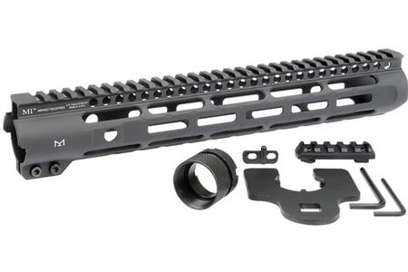 SLIM LINE HANDGUARDS 12.625 M-LOK ALUMINUM BLACK