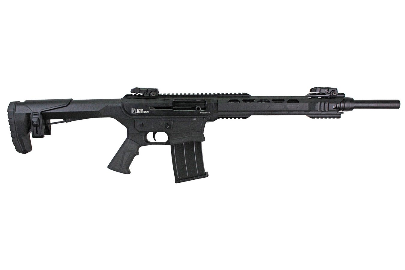 Iver Johnson Stryker 1 12 Gauge Semi-Auto Shotgun with Synthetic Stock
