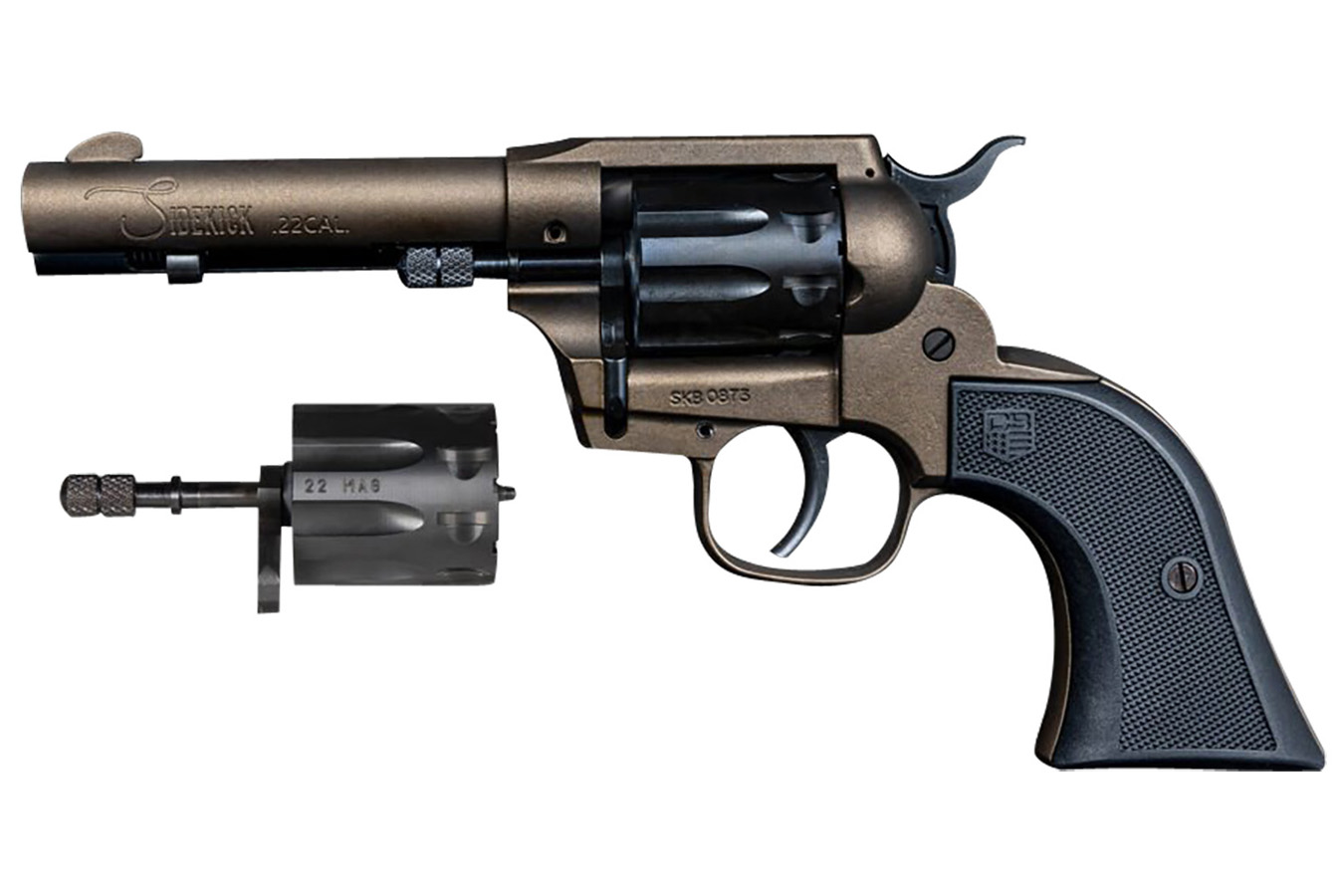 Diamondback Sidekick 22 LR/22 WMR Pistol with Black Polymer Grips