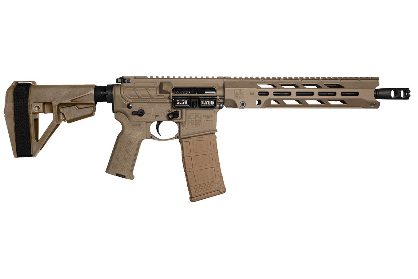 Diamondback DB15 Obsidian 5.56 NATO Pistol with M-LOK Handguard