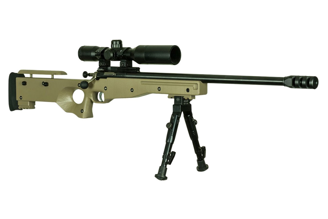 Keystone CPR Complete Package Youth 22 LR Bolt Action Rifle with Threaded Barrel