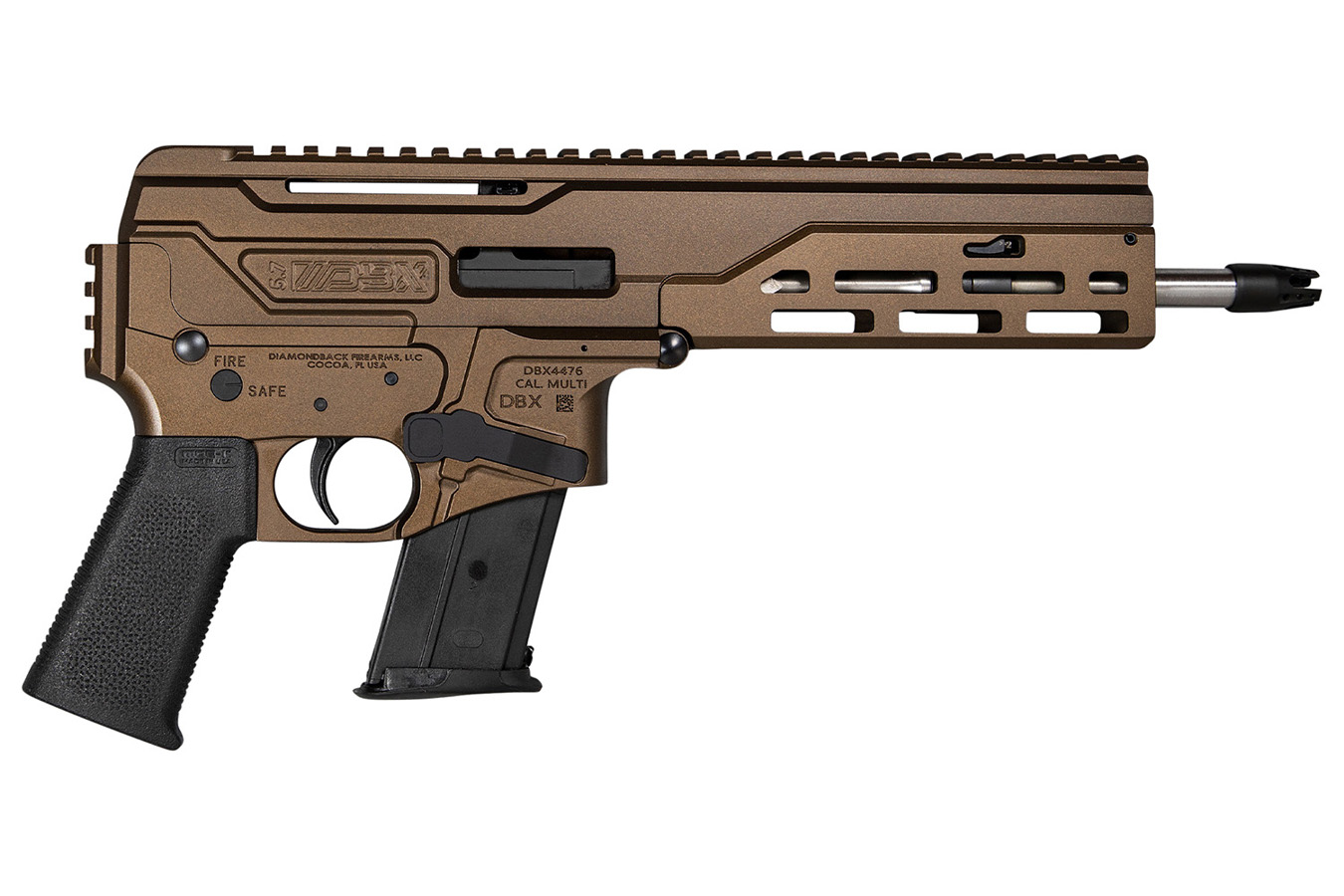 Diamondback DBX 5.7x28mm Pistol with M-LOK Handguard