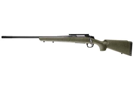 CVA INC CASCADE XT (LEFT HAND) 308 WIN 22 IN THREADED BA OD GREEN W/ BLACK WEBBING STOCK