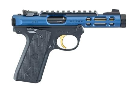 MKIV 22/45 LT 22LR LITE BLUE W/ GOLD TRIGGER