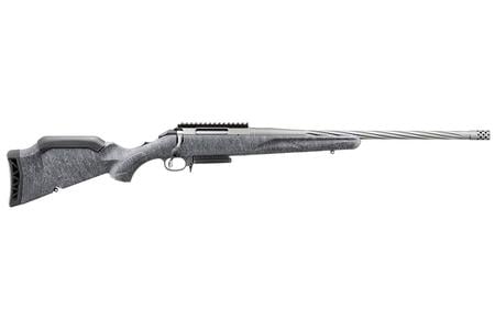 RUGER AMERICAN GEN II 300 WIN MAG 20 IN COBALT CERAKOTE THREADED BARREL GRAY SPLATTER
