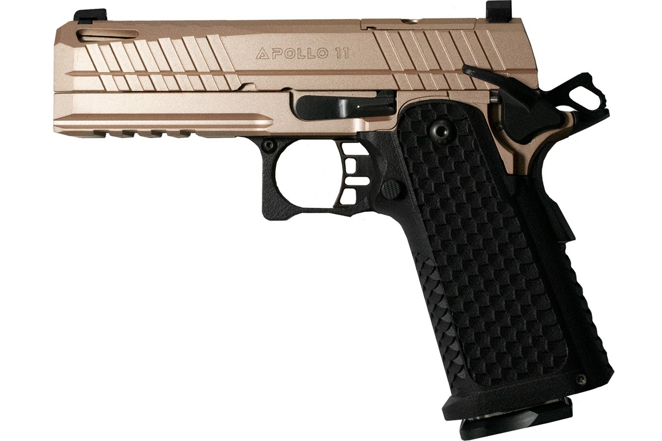 Live Free Apollo 11 9mm Luger Pistol with Match Grade Bull Barrel