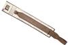 AAE LONG TAPER LEATHER GUNSLING DEEP TAUPE