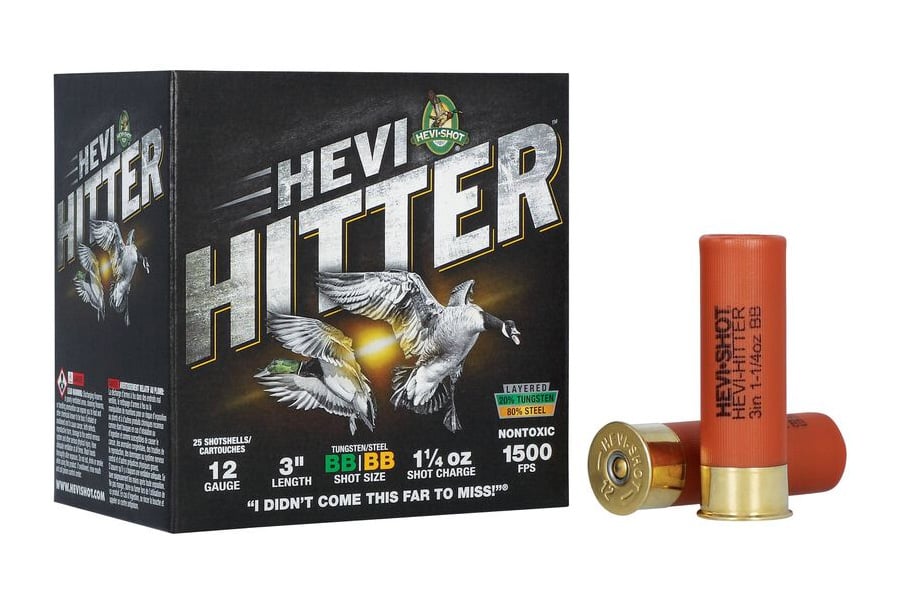 Hevi Shot 12 Gauge 1-1/4oz 3in BB Shot Hevi-Hitter 25/Box