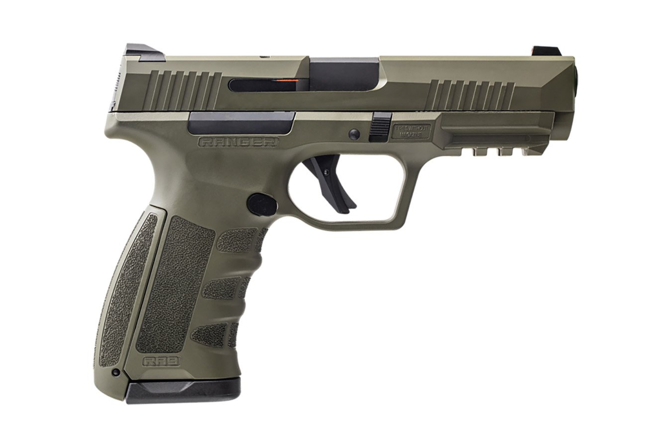 Dickinson Arms RA9 9mm Luger Pistol with Serrated Aluminum Slide
