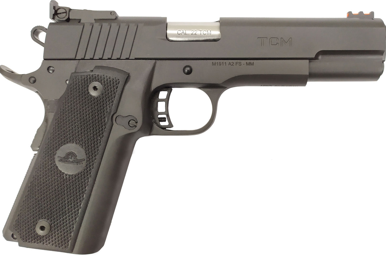 Rock Island Armory TCM Standard FS 22 TCM Caliber Pistol with Black Polymer Grips