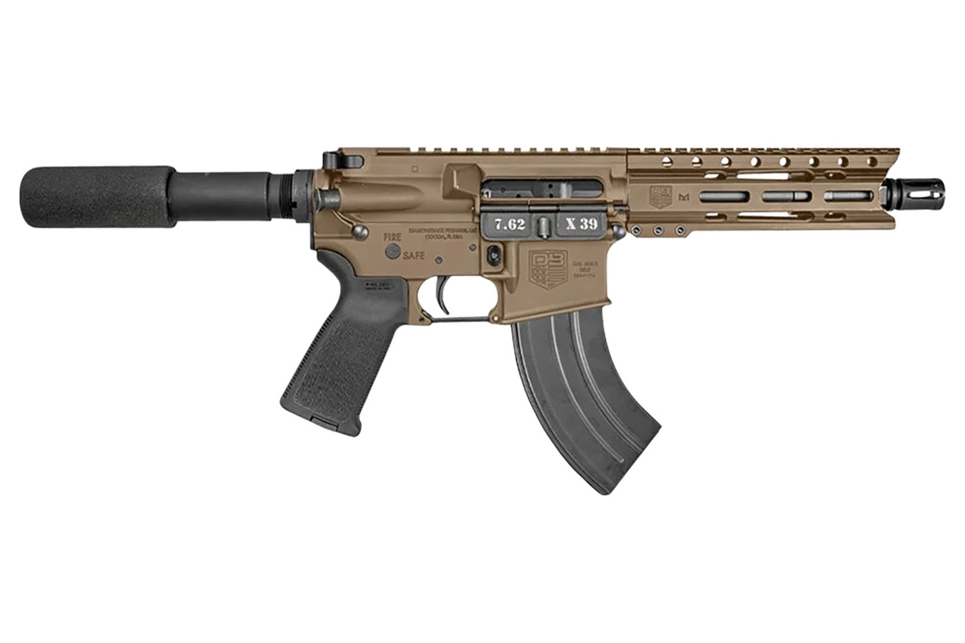Diamondback DB15 7.62x39mm Pistol with M-LOK Handguard