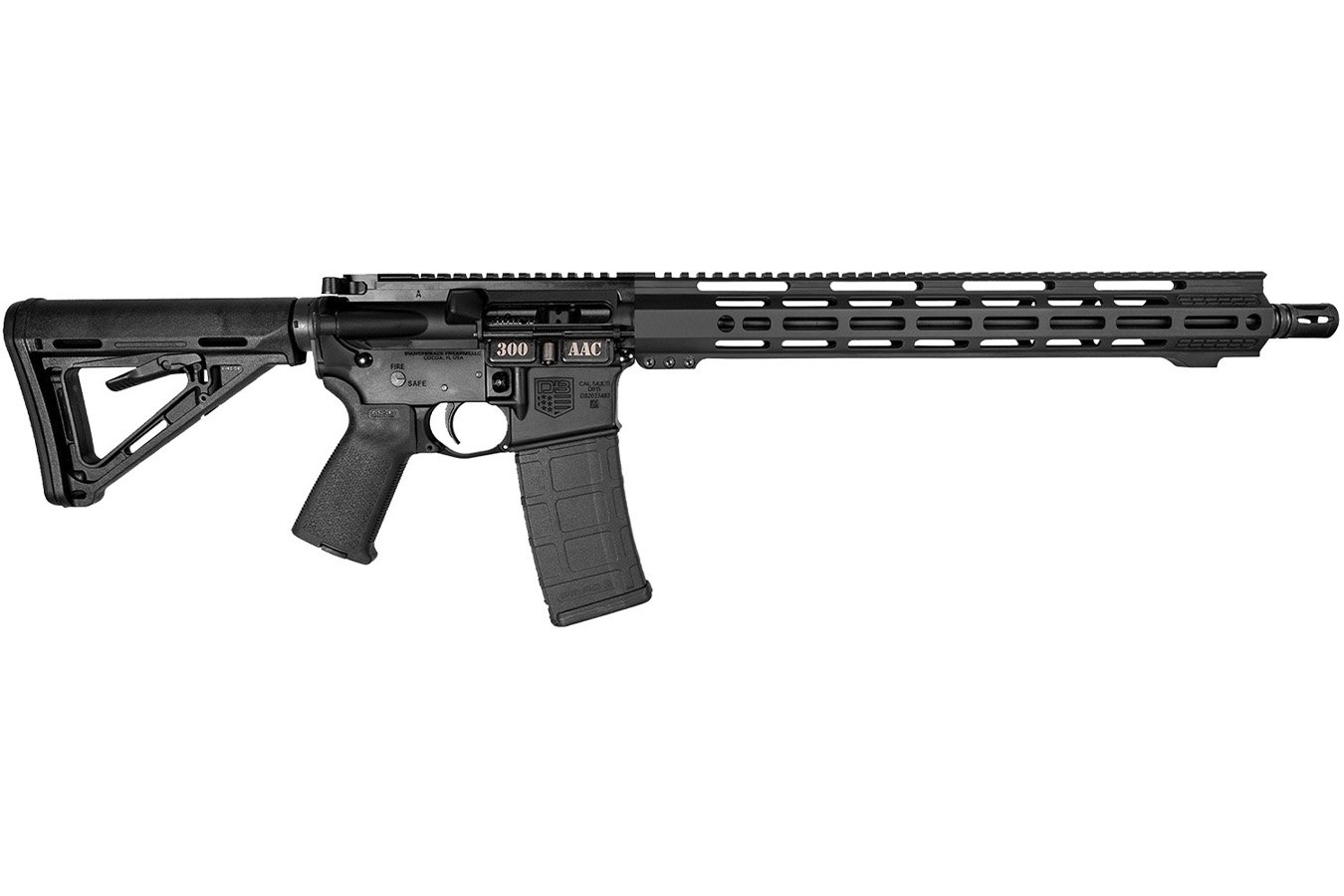 Diamondback DB15 Carbon Series 300 AAC Blackout Rifle with M-LOK Handguard