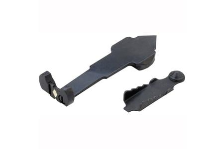 RIFLE DOVETAIL #64 SEMIBUCKHORN SHORTSHANK REARSIGHT BLK
