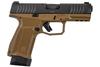 AREX DELTA GEN2 M 9MM 4 IN BARREL FDE FRAME BLACK SLIDE