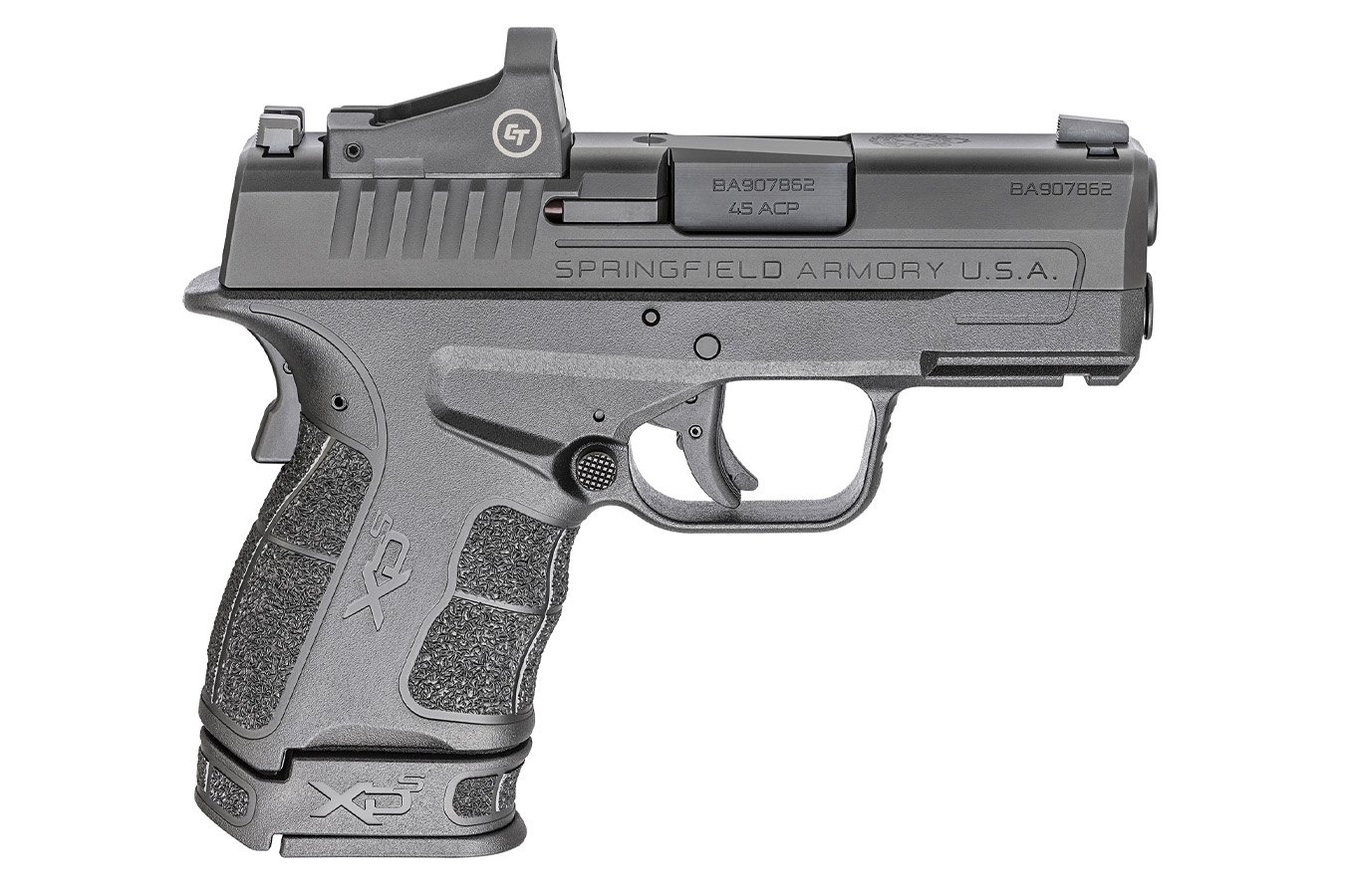 Springfield XD-S Mod.2 OSP 45 ACP Pistol with Crimson Trace Red Dot
