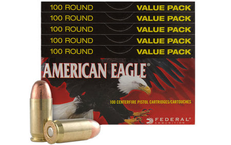 9MM 115 GR FMJ 500 RD