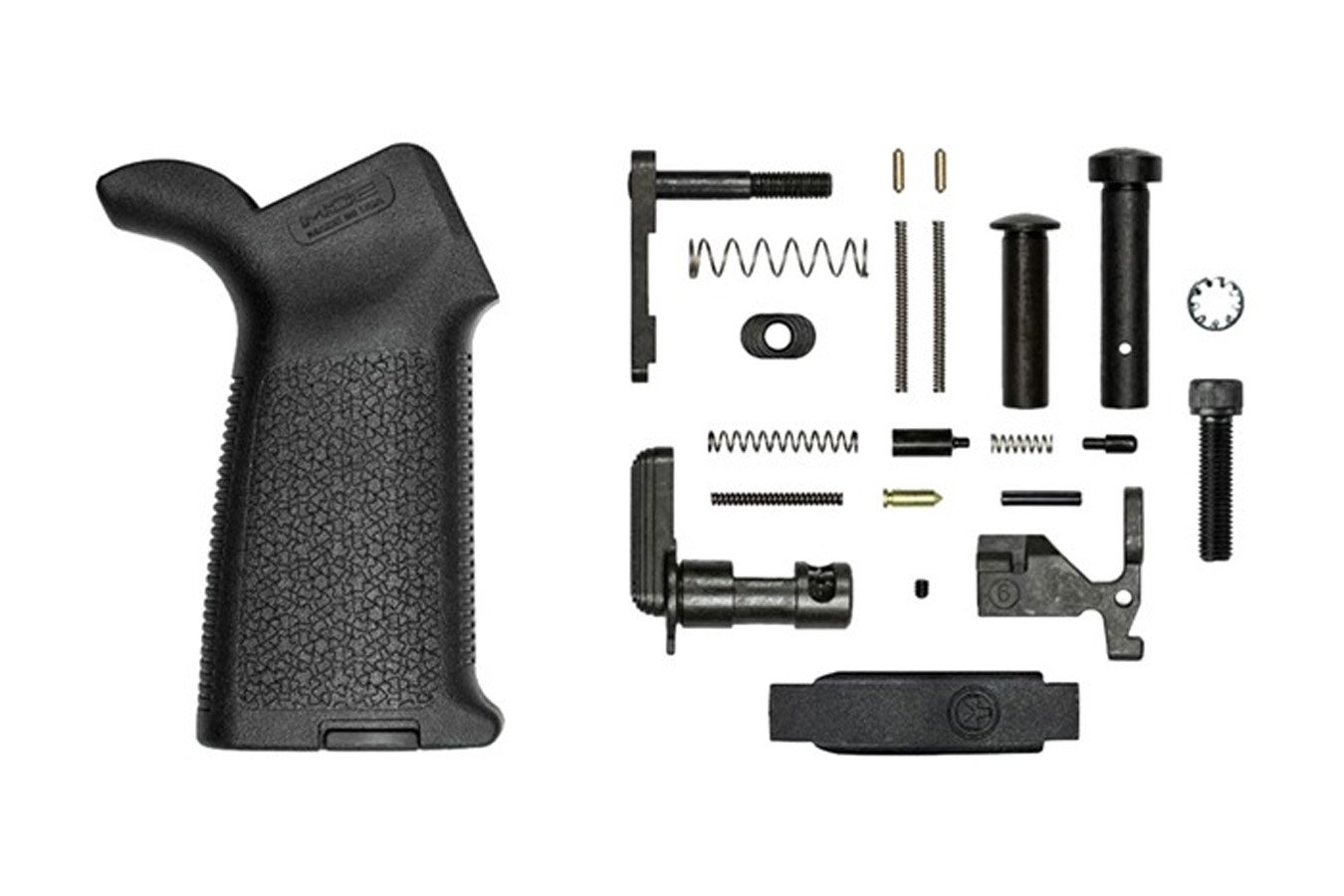 Aero Precision Inc AR-15 MOE Lower Parts Kit with MOE Grip and No Fire Control Group