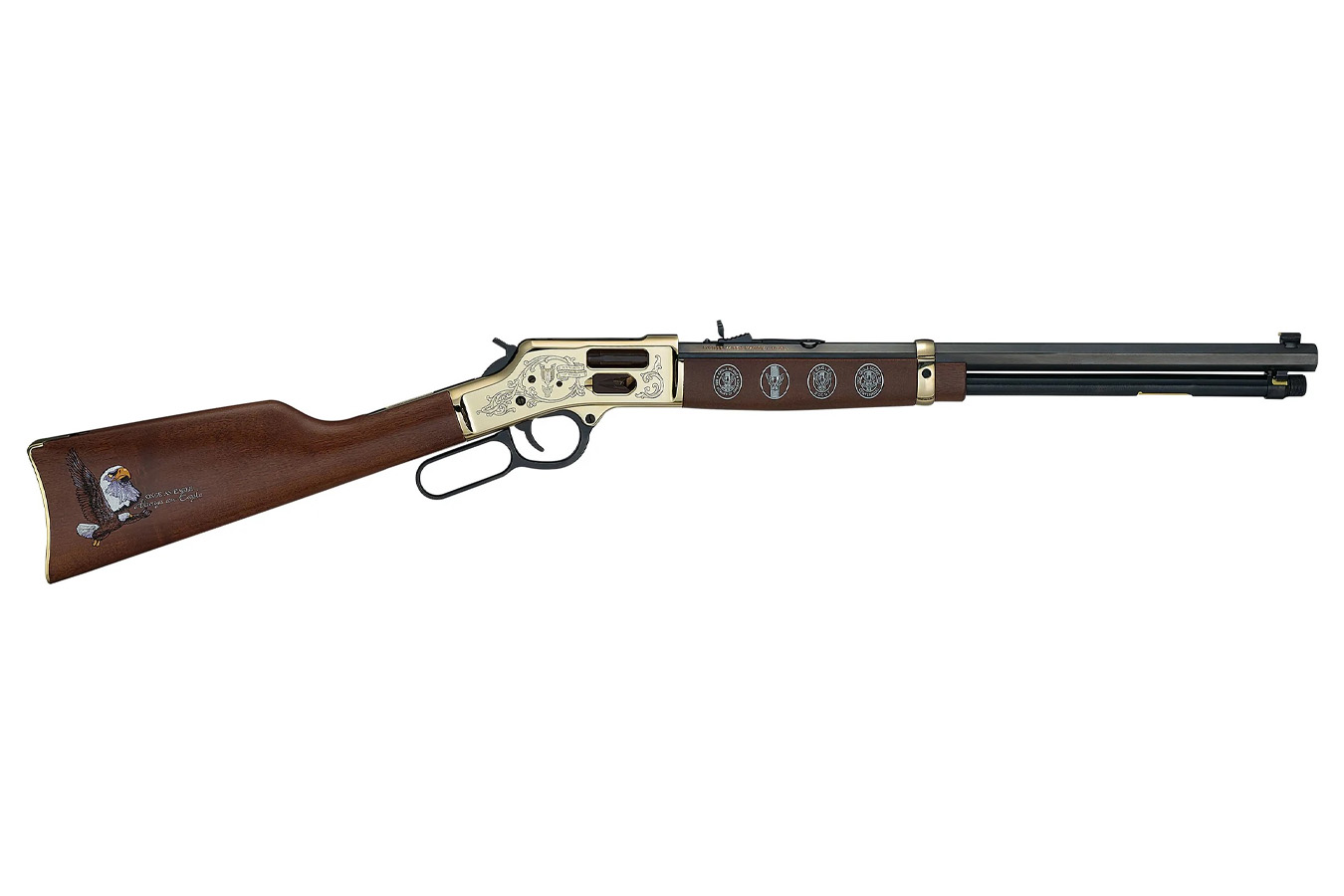 Henry Eagle Scout Centennial Edition 44 Magnum | 44 Special Lever Action Rifle with American Walnut 