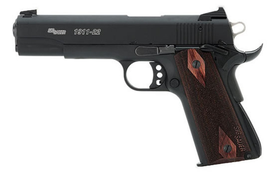 SIG SAUER 1911-22 BLUED 22LR RIMFIRE PISTOL