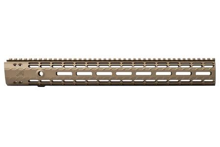 GEN-2 ENHANCED 16.6 M-LOK HANDGRD FREE FLOAT FOR AR-15 FDE