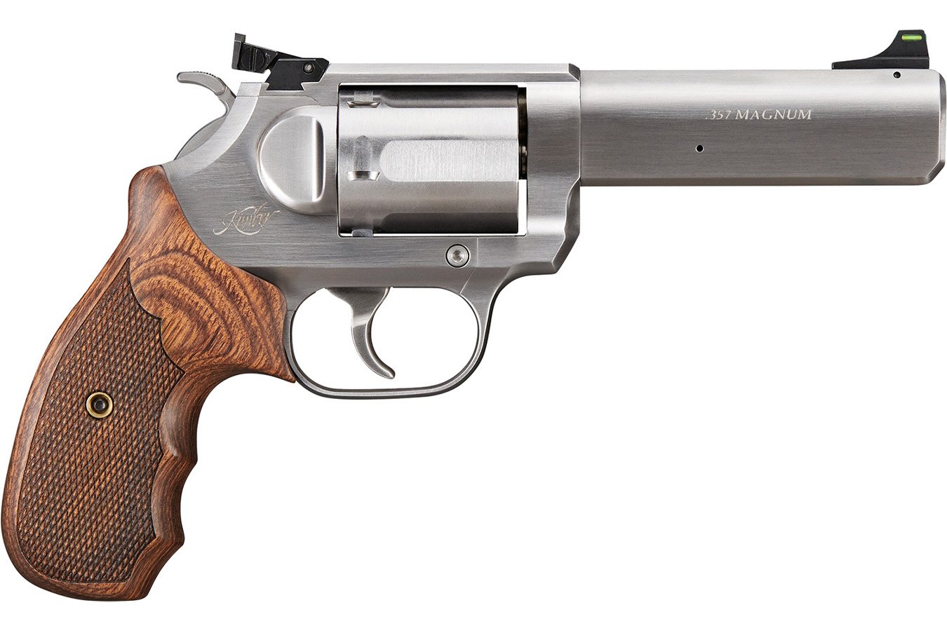 Kimber K6S Target GFO *CA Compliant DA/SA 357 Mag Pistol with Diamond Checkering Grip