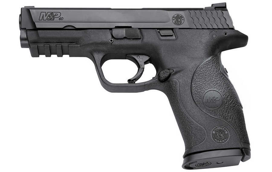 SMITH AND WESSON MP40 40SW WITH CRIMSON TRACE LASERGRIP