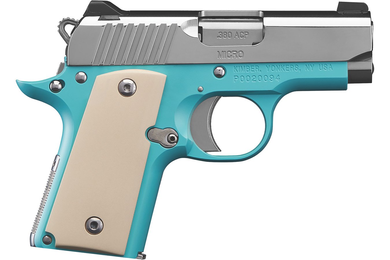 Kimber Micro Bel Air NS Micro Frame 380 ACP Pistol with Ivory Micarta Grips