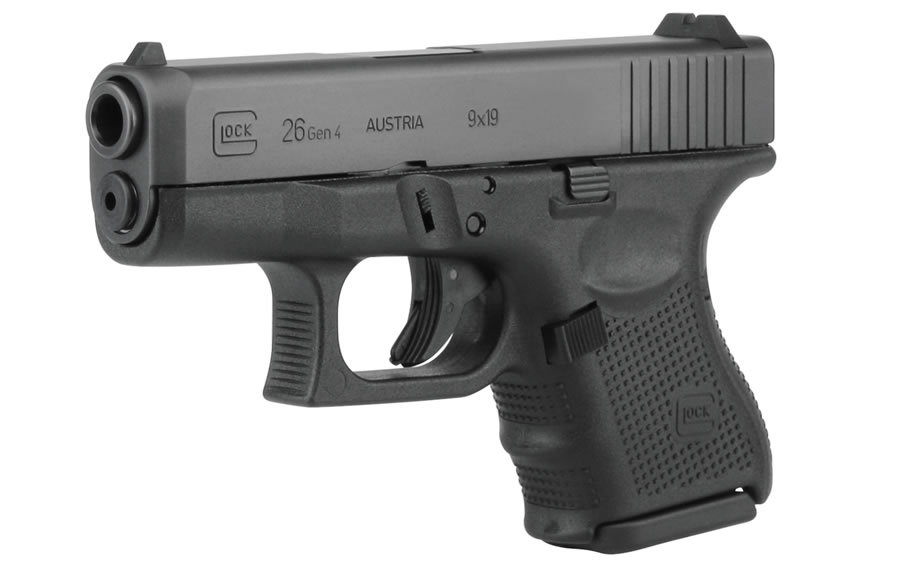 GLOCK 26 9MM 10RD FIXED SIGHTS (GEN4)