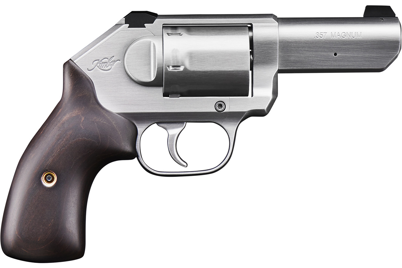 Kimber K6S *CA Compliant DAO 357 Mag Pistol with Smooth Walnut Grip